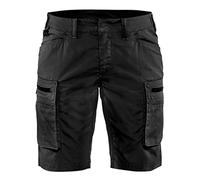 Blakläder Short de service pour femmes 7149 1845 avec stretch en différentes couleurs, couleur:noir, taille:48