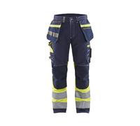 Blaklader Pantalon artisan haute visibilité Marine/Jaune
