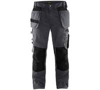 Pantalon artisan 1555 avec poches flottantes - gris moyen et noir - taille 44 BLAKLADER