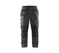 Blaklader Pantalon de Travail de Service avec Stretch et Poches à Clous Gris Moyen/Noir Taille