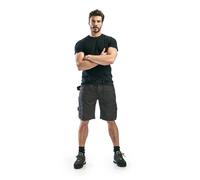 Blaklader Short Artisan Été - Gris Foncé/Noir