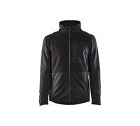 Blaklader Sweat zippé capuche noir 35402526