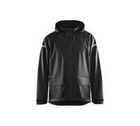 Veste de pluie noire 4301 niveau 1 - coupe-vent et étanche - taille S BLAKLADER