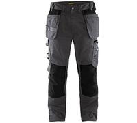 Blakläder 155518609899C46 Pantalon Artisan Taille Gris Foncé/Noir, C46