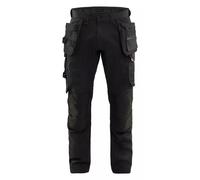 Blåkläder 1750 Pantalon De Travail 2-voies Stretch - Noir - Taille 50 (M)