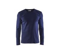Blakläder 331410328900XXL T/Shirt manches longues col rond Taille XXL Bleu Marine