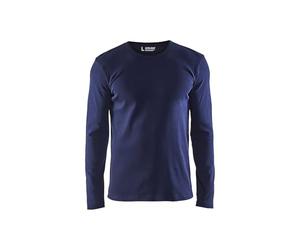 Blakläder 331410328900XXL T/Shirt manches longues col rond Taille XXL Bleu Marine
