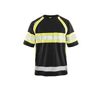 Blakläder T-shirt 33371051 haute visibilité anti-UV Noir/Jaune XXL