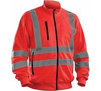 Blakläder 335819745500S High Vis Sweat-Shirt classe 3 Taille S Rouge