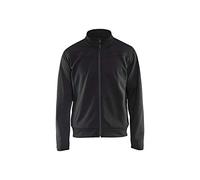 Blakläder 336225269998L Sweat zippé, Noir/gris Foncé, L
