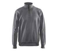 Blakläder 336911589400XXXL Sweat col Camionneur Taille XXXL Gris