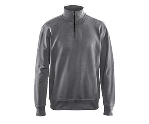 Blakläder 336911589400XXXL Sweat col Camionneur Taille XXXL Gris