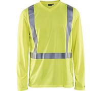 Blakläder 338310113300XXXL T-Shirt manches longues classe 2 Taille XXXL Jaune
