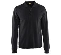 Polo manches longues Blaklader Noir 3XL