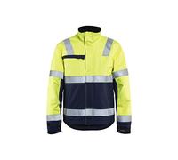 Blakläder 406915143389XL Veste d'hiver "multinormes" Taille Jaune/Bleu Marine, XL