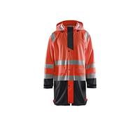 Blakläder 432420005599XXXL Veste de pluie haute-visibilité "Level 1" Taille Rouge/Noir, XXXL