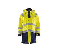 Blakläder 4326200533894XL Veste de pluie haute-visibilité "Level 3" Taille Jaune/Bleu Marine, 4XL