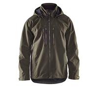 Blakläder 489019774599XXL Veste d'hiver technique, Vert Olive Foncé/noir, Taille XXL