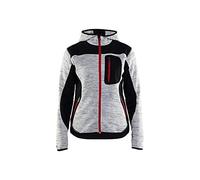Blakläder 493121179099XL Veste en tricot Taille XL Gris Mélange/Noir
