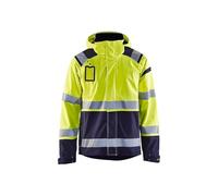 Blakläder 4987198733895XL Shell High Vis Veste Taille 5XL Jaune/Marine Bleu