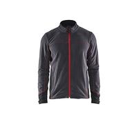 Blakläder 499510109756XXL Veste micropolaire Taille XXL Gris/Rouge