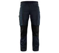 Blakläder Pantalon de service pour femmes avec stretch 7159 1845 en plusieurs couleurs, couleur:bleu foncé/noir, taille:30