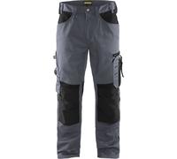 Blaklader 15561860 Pantalons sans Poches à Clous, Gris/Noir, Taille C54