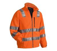 Blakläder Blakläder Blouson de signalisation en polaire, orange, Taille unisexe: 2XL Quantité:1