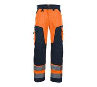 Blakläder BLAKLÄDER Pantalon de sécurité haute visibilité, orange / marine, taille DE: 24 Quantité:1