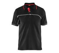 Blakläder Blakläder Polo Service Plus, Noir / rouge, Taille unisexe: 2XL Quantité:1