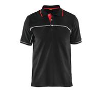 Blakläder Blakläder Polo Service Plus, Noir / rouge, Taille unisexe: M Quantité:1