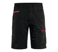 Blakläder Blakläder Shorts de maintenance Service Plus, Noir / rouge, Taille de confection DE: 50 Quantité:1