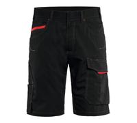 Blakläder Shorts de maintenance Service Plus Ripstop Noir/Rouge Taille DE 54