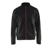 Blakläder Blakläder Veste de survêtement Service Plus, Noir / rouge, Taille unisexe: L Quantité:1
