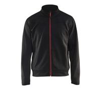 Blakläder Blakläder Veste de survêtement Service Plus, Noir / rouge, Taille unisexe: XL Quantité:1
