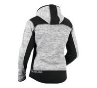 Veste tricotée à capuche femme 4931 Gris chiné/Noir Blaklader - 493121179099 L