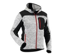 Veste tricotée grise et noire à capuche Blaklader 4930 - 493021179099 XXL