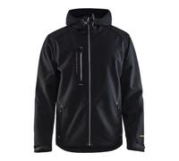 Blakläder Blakläder Veste softshell, noir / argent, Taille unisexe: 2XL Quantité:1