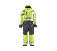 Blakläder® Combinaison d'hiver haute visibilité jaune/gris moyen 6763 1977, Couleur:orange/bleu marine, Taille:56