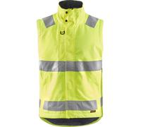 Blakläder Gilet d'hiver haute visibilité 3870 1900 en deux couleurs, Couleur:jaune, Taille:S