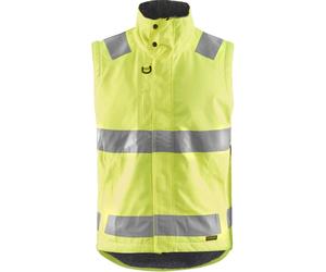 Blakläder Gilet d'hiver haute visibilité 3870 1900 en deux couleurs, couleur:jaune, taille:XS