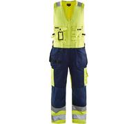 Blakläder Pantalon combiné haute visibilité 2653 1804 en plusieurs couleurs, couleur:jaune/bleu marine, taille:50