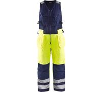 Blakläder Pantalon combiné haute visibilité 8504 1977 jaune/bleu marine, taille:46