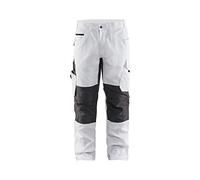 Blakläder Vêtements Pantalon stretch blanc/gris blanc/gris foncé Taille