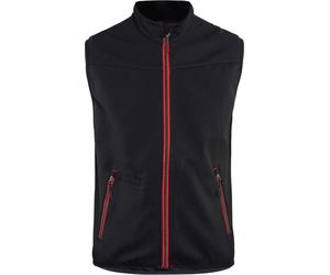 BLAKLÄDER® uni Softshellweste 3850 schwarz Größe XS