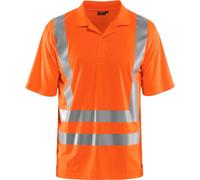 BLAKLÄDER® uni Warnschutz Shirt 3391 orange Größe XS