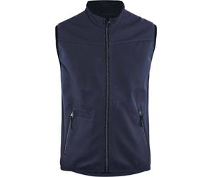BLAKLÄDER® unisex Softshellweste 3850 blau Größe M