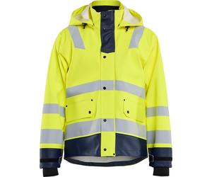 Blakläder Veste de pluie haute visibilité 4327 2005 niveau 3 dans différentes couleurs, couleur:jaune/bleu marine, taille:XL