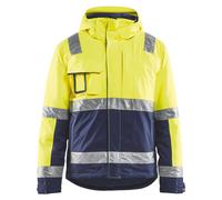 Blakläder Veste de sécurité hiver, Couleur:jaune/bleu marine, Taille:L