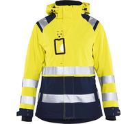 Blakläder® Veste haute visibilité 4904 1987 pour femme, Couleur:jaune/bleu marine, Taille:S
